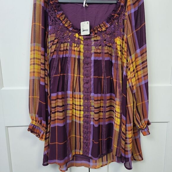 Free People Faye Frock Mini Dress, xsmall - Picture 10 of 10